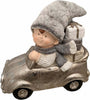 Bimbo con cappello in pelliccia su macchina h 60 cm decorazione natalizia in poliresina Casa e cucina/Decorazioni per interni/Addobbi e decorazioni per ricorrenze/Decorazioni natalizie/Schiaccianoci MagiediNatale.it - Altamura, Commerciovirtuoso.it