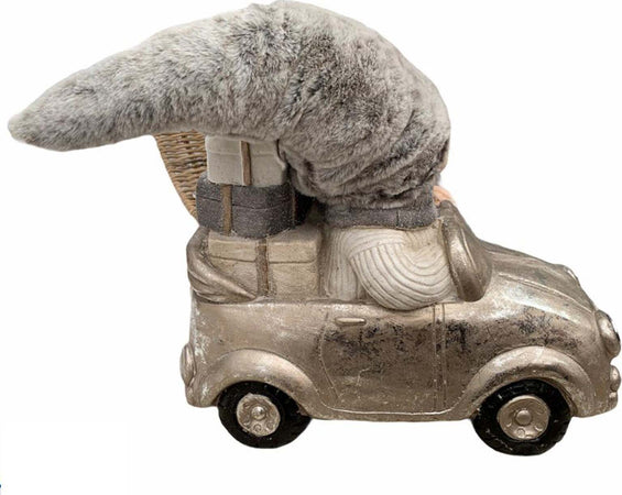 Bimbo con cappello in pelliccia su macchina h 60 cm decorazione natalizia in poliresina Casa e cucina/Decorazioni per interni/Addobbi e decorazioni per ricorrenze/Decorazioni natalizie/Schiaccianoci MagiediNatale.it - Altamura, Commerciovirtuoso.it