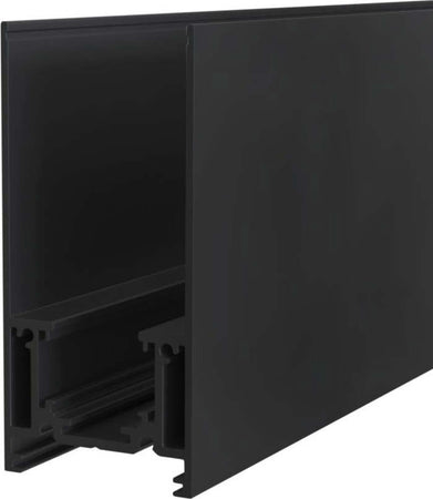 Binario-Con-Spessore-8Cm-Moderno-Busbar-Trunkings-S35-Alluminio-Nero-2M