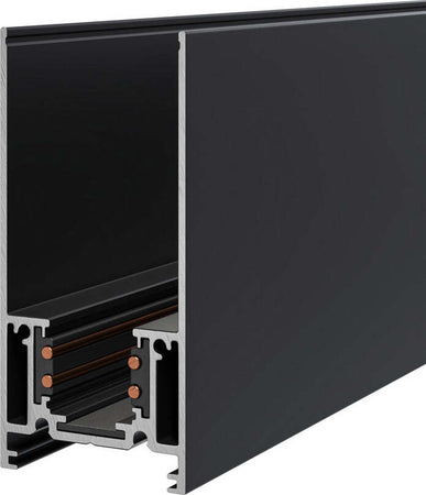 Binario-Con-Spessore-8Cm-Moderno-Busbar-Trunkings-S35-Alluminio-Nero-2M