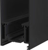 Binario-Con-Spessore-8Cm-Moderno-Busbar-Trunkings-S35-Alluminio-Nero-2M