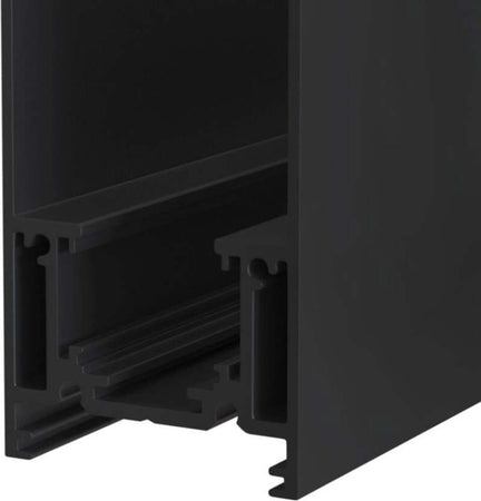 Binario-Con-Spessore-8Cm-Moderno-Busbar-Trunkings-S35-Alluminio-Nero-2M