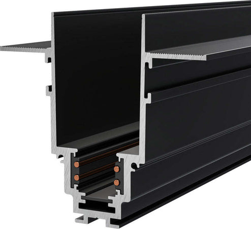 Binario-Da-Incasso-Moderno-Busbar-Trunkings-S35-Alluminio-Nero-2M