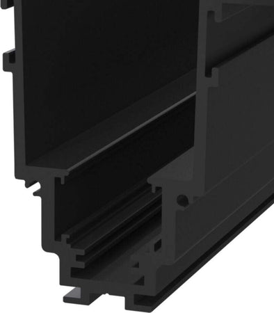 Binario-Da-Incasso-Moderno-Busbar-Trunkings-S35-Alluminio-Nero-2M