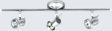 Binario-Illuminando-EROS-3-GU10-LED-7W-3000°K-spot-faretti-orientabili-metallo-cromo-moderno-interno