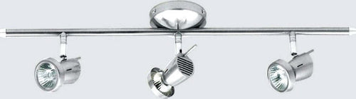 Binario-Illuminando-EROS-3-GU10-LED-7W-3000°K-spot-faretti-orientabili-metallo-cromo-moderno-interno
