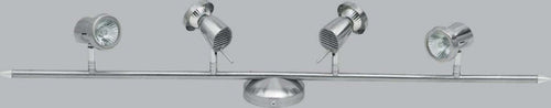 Binario-Illuminando-EROS-4-GU10-LED-7W-3000°K-spot-faretti-orientabili-metallo-cromo-moderno-interno