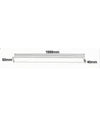 Binario Magnetico Nero 2mt 48v Da Incasso Per Faretti Led Con Copertura Tk670-2m