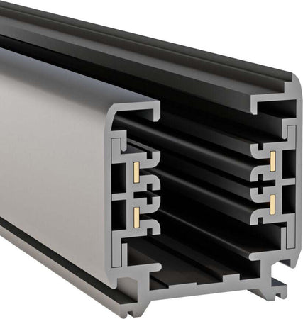Binario-Moderno-Busbar-Trunkings-Trinity-Alluminio-Nero-2M