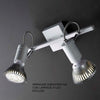 Binario-moderno-Illuminando-ZEUS-2-BN-E27-LED-spot-orientabile-parete-soffitto