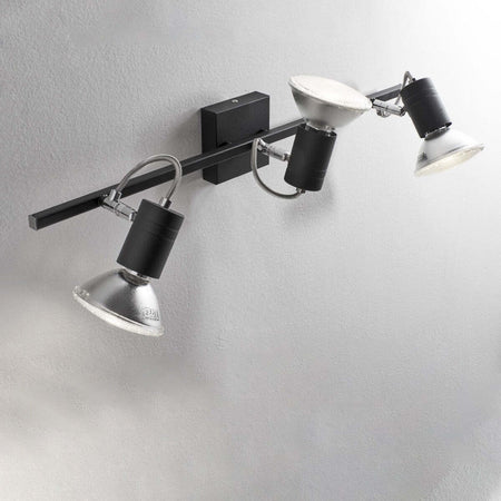 Binario-moderno-Illuminando-ZEUS-3-NR-E27-LED-spot-orientabile-parete-soffitto