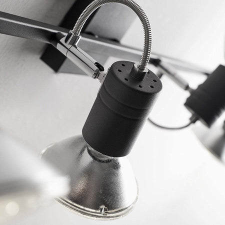 Binario-moderno-Illuminando-ZEUS-4-NR-E27-LED-spot-orientabili-parete-soffitto