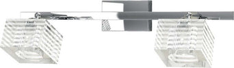 Binario-moderno-Top-Light-METROPOLITAN-1047-F2-G9-LED-metallo-vetro-soffitto-parete-orientabile