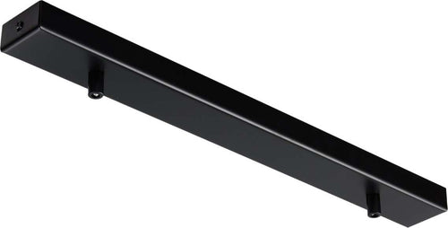 Binario-Rettangolare-Multicavo-2-Luci-In-Ferro-Laccato-Nero-50-Cm