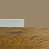 €1,79 - BATTISCOPA ZOCCOLINO BIANCO inclinato in FIBRA DI LEGNO 60x15 Parquet, Laminati, SPC, LVT - Eternal Parquet