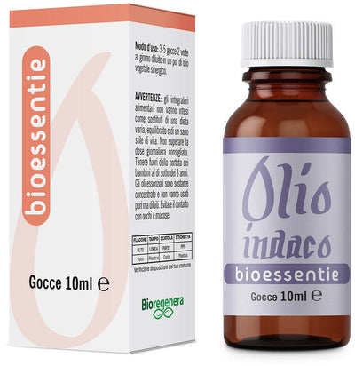 BIOESSENTIE OLIO INDACO olio essenziale lenitivo rilassante Gocce 10 ml