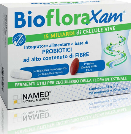 Biofloraxam®-integratore-alimentare-20-compresse-+-20-capsule-Named