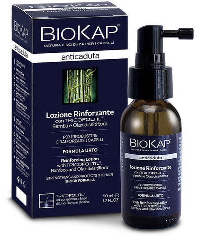 Biokap lozione rinforzante anticaduta con tricofoltil nuova formula 50 ml