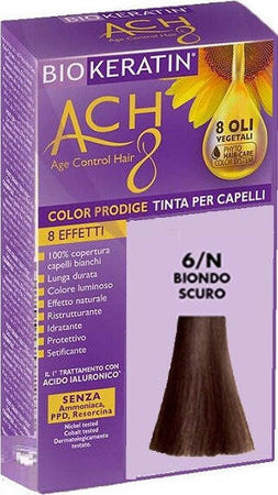 BIOKERATIN-ACH8-Tinta-per-Capelli-Biondo-Scuro-6/N-200-gr-Dietalinea