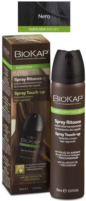 Bios line biokap nutricdel spray ritocco nero 75 ml