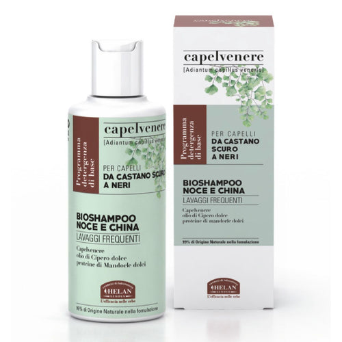 Capelvenere bio shampoo noce e china