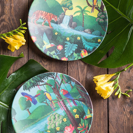 Piatto in Bambù Tommy Lise Bird Paradise