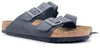 BIRKENSTOCK ARIZONA BS Ciabatta uomo in pelle ingrassata waxy leather nera