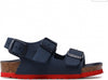 Birkenstock Bimbo Sandalo Blu Fondo Antiscivolo Rosso Sandali 2 Fasce Con Chiusura Tallone Regolabile Plantare Anatomico Moda/Bambini e ragazzi/Scarpe/Sandali D'Avanzo Clazature - Nola, Commerciovirtuoso.it