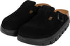 BIRKENSTOCK-Boston-Chunky-suede-leather-sandal-in-black-da-donna