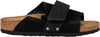 BIRKENSTOCK-Kyoto-sandalo-in-suede-in-nero-da-uomo