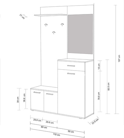 BISCA---mobile-ingresso-con-attaccapanni-Marrone-Milani-Home