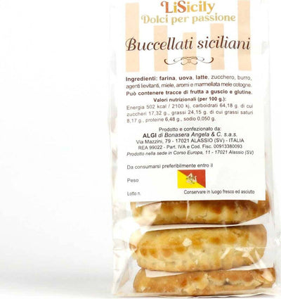 Biscotti Buccellati Al Cioccolato Artigianali Fatti A Mano 100% Biscotto Artigianale Italiano Ripieno Cioccolato Made In Italy alimenti LiSicily dolci per passione - Alassio, Commerciovirtuoso.it