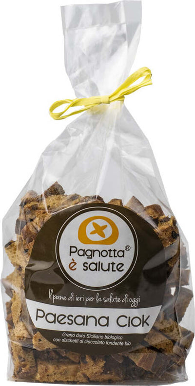 Biscotti Topping Per Gelato Bio Con Cioccolato Crostini Tostati Pane Biologico Semi-integrale Per Yogurt E Gelati Snack Proteici Di Grano Duro Siciliano E Grani Antichi Siciliani Bio Con Cioccolato Fondente Biologico Alimentari e cura della casa/Preparati da cucina e da forno/Coni e topping per gelato/Topping Pagnotta è Salute - Milazzo, Commerciovirtuoso.it