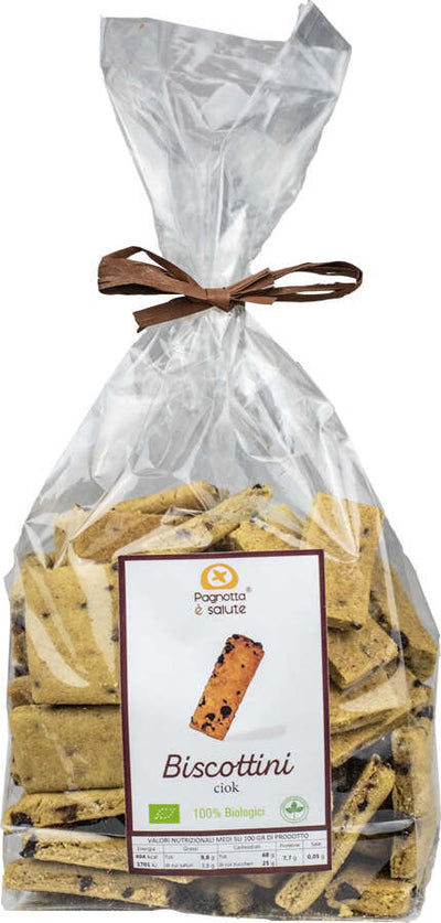 Biscotti Vegani Al Cioccolato 100% Biologici Semi-integrali Con Grani Antichi Siciliani Biscotti Senza Lievito Con Cioccolato Fondente 45% Alimentari e cura della casa/Pasticceria e prodotti da forno/Biscotti/Al cioccolato Pagnotta è Salute - Milazzo, Commerciovirtuoso.it