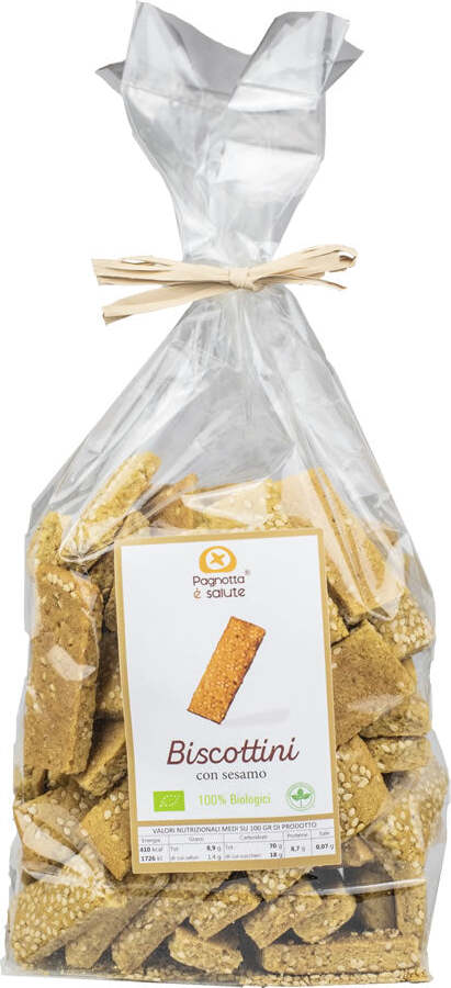 Biscotti Vegani Al Sesamo Biologici Biscotti Semi-Integrali Di Grani Antichi Siciliani 100% Senza Lievito Biscotti Bio Vegan Made in Italy Alimentari e cura della casa/Pasticceria e prodotti da forno/Biscotti/Biscotti per la colazione Pagnotta è Salute - Milazzo, Commerciovirtuoso.it