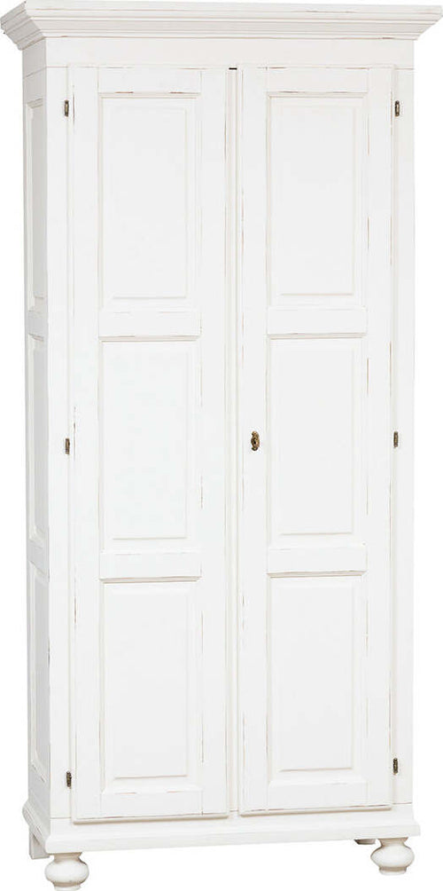 Biscottini-Armadio-Country-in-legno-massello-di-tiglio-finitura-bianca-anticata-L100xPR50xH210-cm.-Made-in-Italy