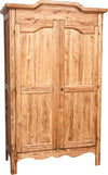 Biscottini-Armadio-Country-in-legno-massello-di-tiglio-finitura-naturale-L127xPR59xH204-cm.-Made-in-Italy