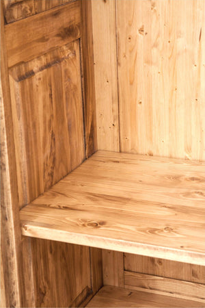 Biscottini-Armadio-Country-in-legno-massello-di-tiglio-finitura-naturale-L127xPR59xH204-cm.-Made-in-Italy