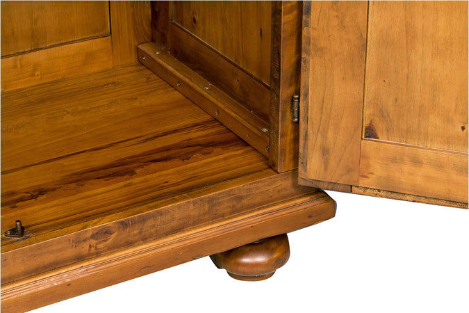 Biscottini-Armadio-Country-in-legno-massello-di-tiglio-finitura-noce-L100xPR50xH210-cm.-Made-in-Italy
