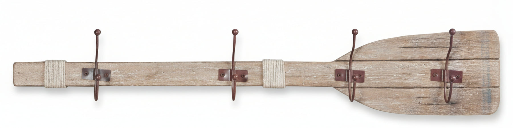 Biscottini-Attaccapanni-da-parete-a-forma-di-remo-in-legno-massello-L116,5XPR6,5XH15-cm