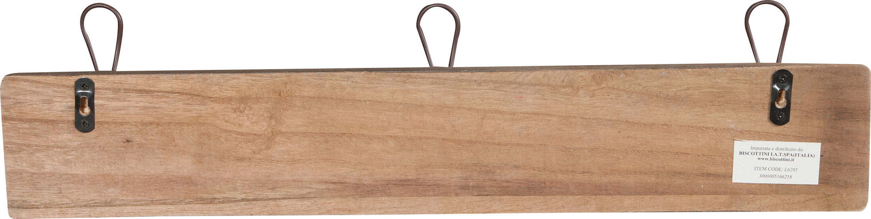 Biscottini-Attaccapanni-da-parete-in-legno-massello-L57,5XPR7XH14-cm