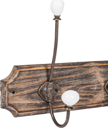 Biscottini-Attaccapanni-da-parete-in-legno-massiccio-e-ferro-forgiato-a-mano-finitura-legno-anticato-50x10x21-cm