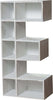 Biscottini-Bacheca-a-forma-di-lettera-E-in-legno-bianco-anticato-L30xPR18xH63-cm