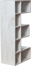 Biscottini-Bacheca-a-forma-di-lettera-E-in-legno-bianco-anticato-L30xPR18xH63-cm