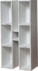 Biscottini-Bacheca-a-forma-di-lettera-H-in-legno-bianco-anticato-L30xPR18xH63-cm