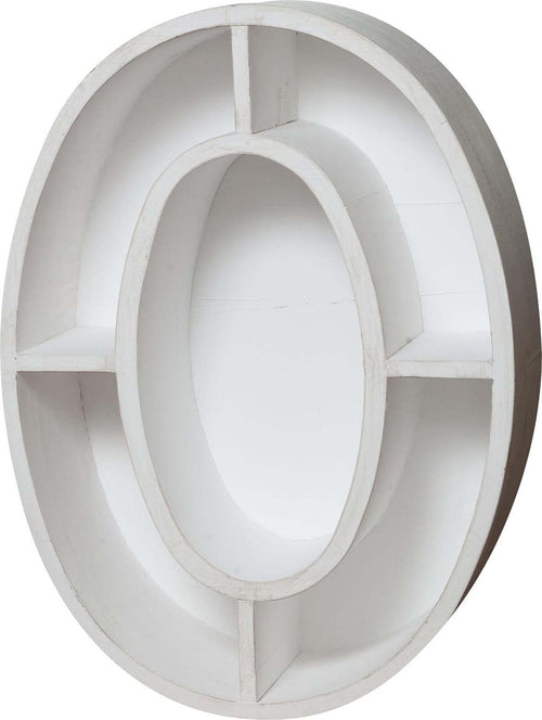Biscottini-Bacheca-a-forma-di-lettera-O-in-legno-bianco-anticato-L46xPR18xH63-cm
