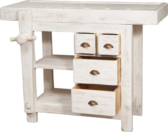 Biscottini-Banco-da-lavoro-Country-in-legno-massello-di-tiglio-finitura-bianca-anticata-L116xPR63xH90-cm.-Made-in-Italy