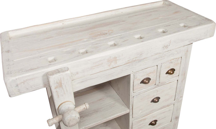 Biscottini-Banco-da-lavoro-Country-in-legno-massello-di-tiglio-finitura-bianca-anticata-L116xPR63xH90-cm.-Made-in-Italy