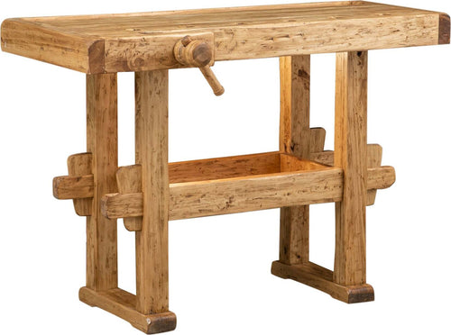 Biscottini-Banco-da-lavoro-Country-in-legno-massello-di-tiglio-finitura-naturale-L126xPR69xH90-cm.-Made-in-Italy