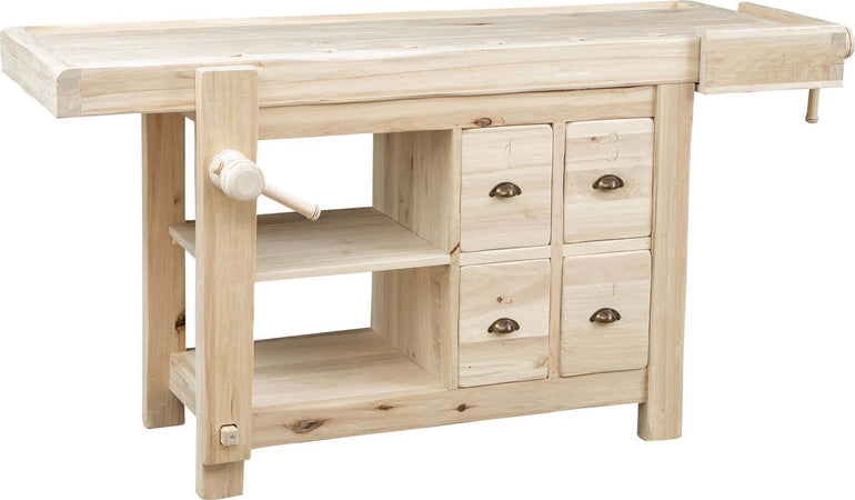 Biscottini-Banco-da-lavoro-Country-in-legno-massello-di-tiglio-grezzo-L184xPR78xH92.-Made-in-Italy